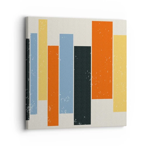 Impression sur toile - Image sur toile - Notation musicale - 30x30 cm