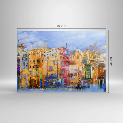 Impression sur toile - Image sur toile - Nous sommes ensemble - 70x50 cm