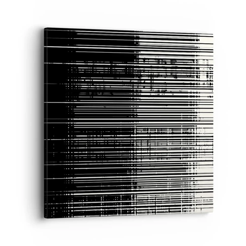 Impression sur toile - Image sur toile - Ondes et vibrations - 40x40 cm