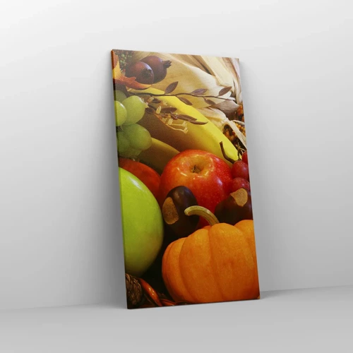 Impression sur toile - Image sur toile - Panier de récolte - 45x80 cm
