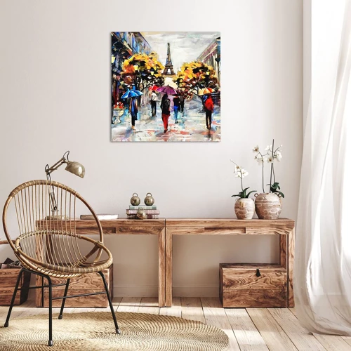 Impression sur toile - Image sur toile - Particulièrement beau en automne - 50x50 cm