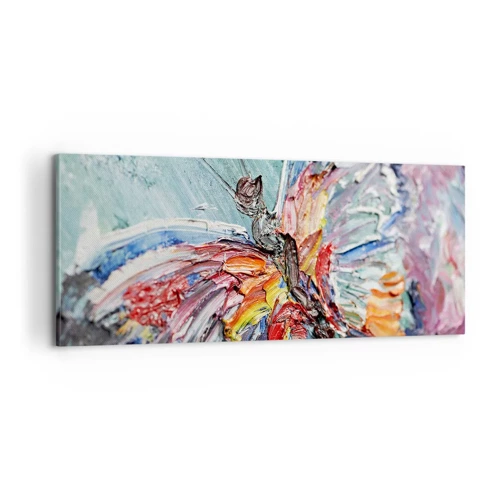 Impression sur toile - Image sur toile - Peint par nature - 100x40 cm