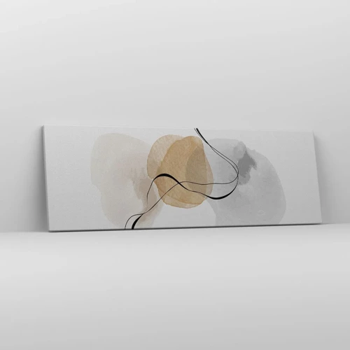Impression sur toile - Image sur toile - Perles d'air - 90x30 cm