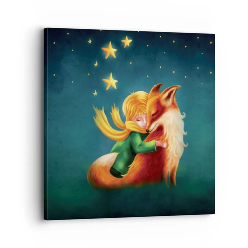 Impression sur toile - Image sur toile - Petit Prince - 30x30 cm