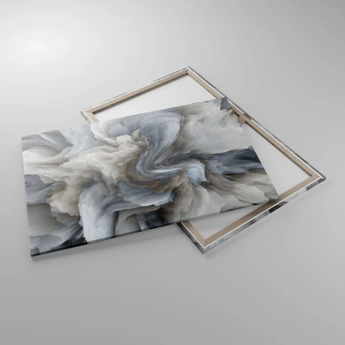 Impression sur toile - Image sur toile - Pierre et fleur - 100x70 cm