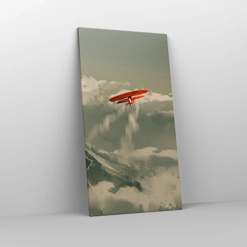 Impression sur toile - Image sur toile - Pionnier intrépide - 65x120 cm