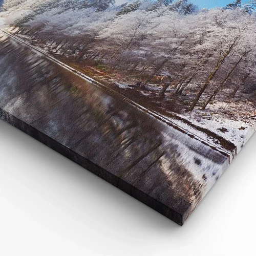 Impression sur toile - Image sur toile - Protecteur de la neige - 40x40 cm