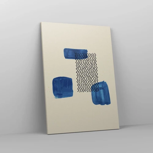 Impression sur toile - Image sur toile - Quatuor abstrait - 50x70 cm