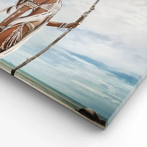 Impression sur toile - Image sur toile - Reine des tropiques - 65x120 cm