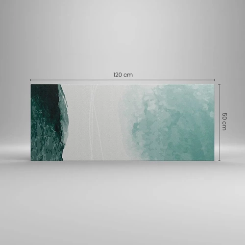 Impression sur toile - Image sur toile - Rencontre avec le brouillard - 120x50 cm