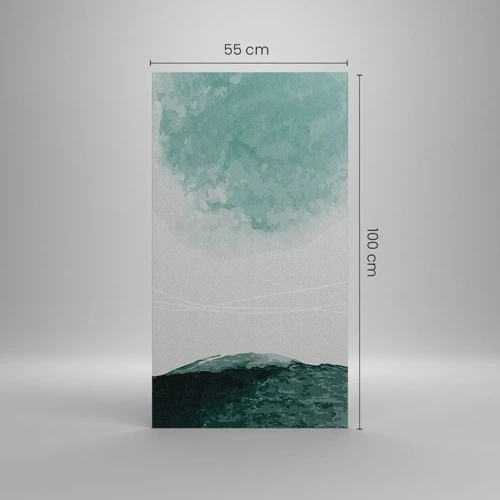 Impression sur toile - Image sur toile - Rencontre avec le brouillard - 55x100 cm