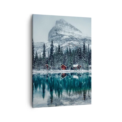 Impression sur toile - Image sur toile - Retraite canadienne - 50x70 cm