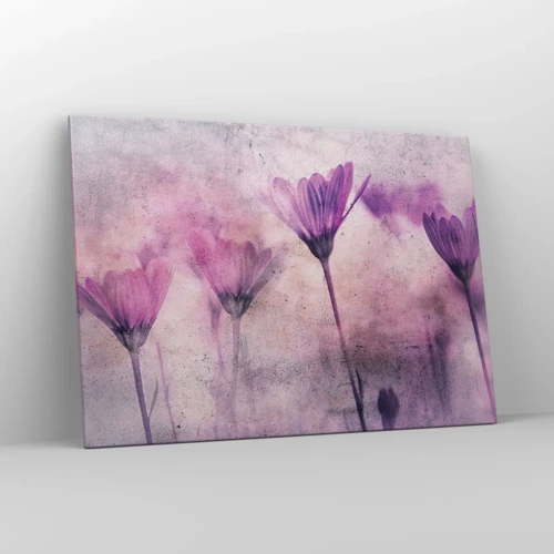 Impression sur toile - Image sur toile - Rêve de fleurs - 100x70 cm