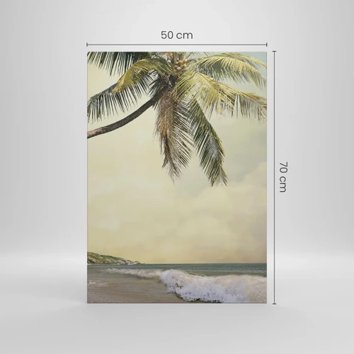 Impression sur toile - Image sur toile - Rêve tropical - 50x70 cm