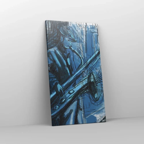 Impression sur toile - Image sur toile - Rhapsodie urbaine - 45x80 cm