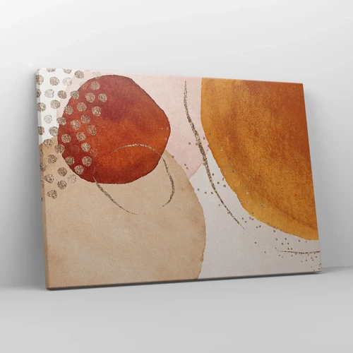 Impression sur toile - Image sur toile - Rondeur et mouvement - 70x50 cm