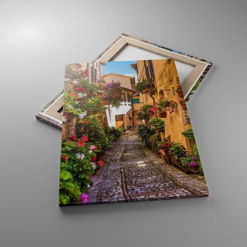 Impression sur toile - Image sur toile - Ruelle italienne - 50x70 cm