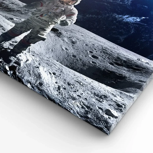 Impression sur toile - Image sur toile - Salutations de la lune - 80x120 cm