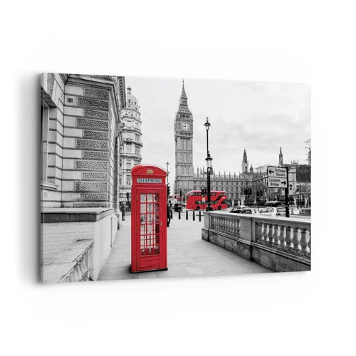 Impression sur toile - Image sur toile - Sans aucun doute Londres - 120x80 cm