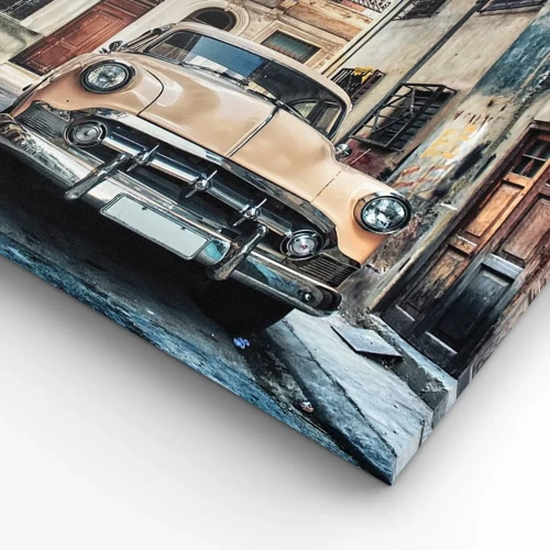Impression sur toile - Image sur toile - Sieste à La Havane - 80x120 cm