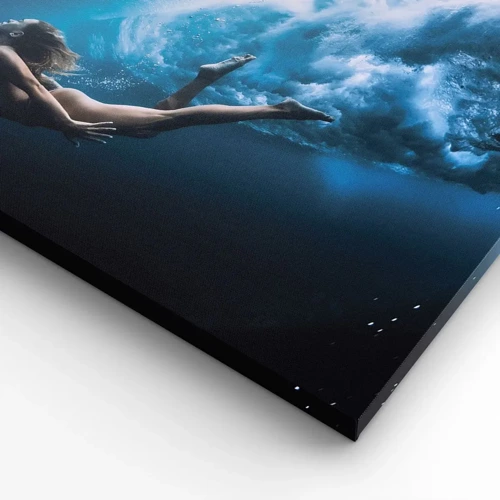Impression sur toile - Image sur toile - Sirène moderne - 30x30 cm