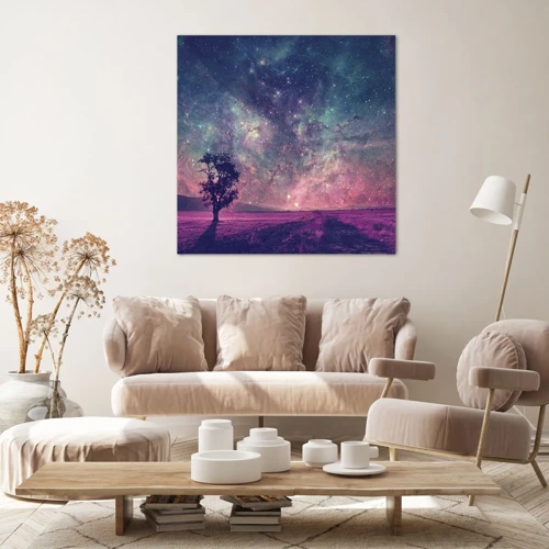 Impression sur toile - Image sur toile - Sous un ciel magique - 30x30 cm