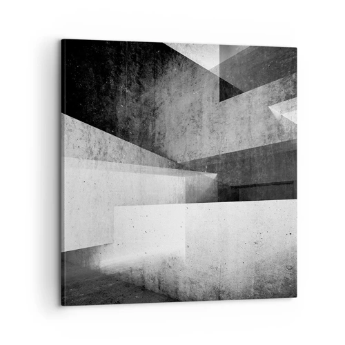 Impression sur toile - Image sur toile - Structure de l'espace - 60x60 cm