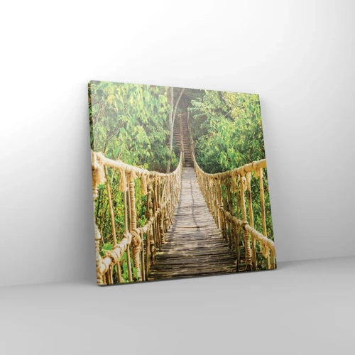 Impression sur toile - Image sur toile - Suspendu dans la nature - 30x30 cm