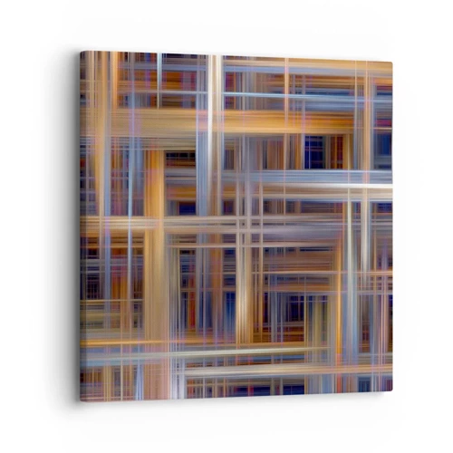 Impression sur toile - Image sur toile - Tissé de lumière - 30x30 cm