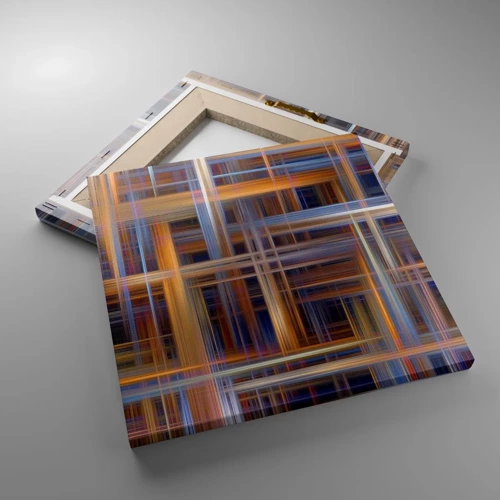 Impression sur toile - Image sur toile - Tissé de lumière - 30x30 cm