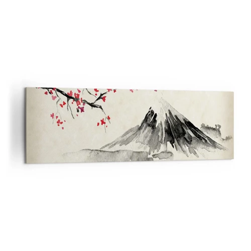 Impression sur toile - Image sur toile - Tomber amoureux du Japon - 160x50 cm