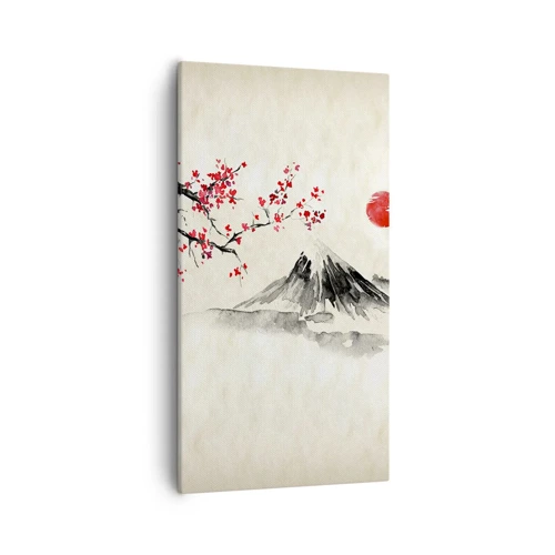 Impression sur toile - Image sur toile - Tomber amoureux du Japon - 55x100 cm