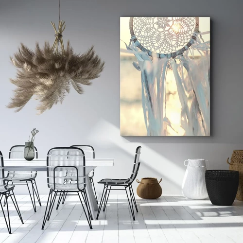 Impression sur toile - Image sur toile - Totem en dentelle - 50x70 cm