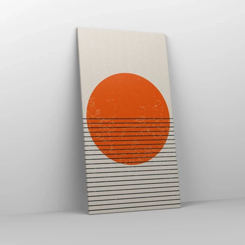 Impression sur toile - Image sur toile - Toujours le soleil - 65x120 cm