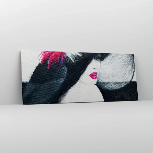 Impression sur toile - Image sur toile - Toujours un secret - 100x40 cm