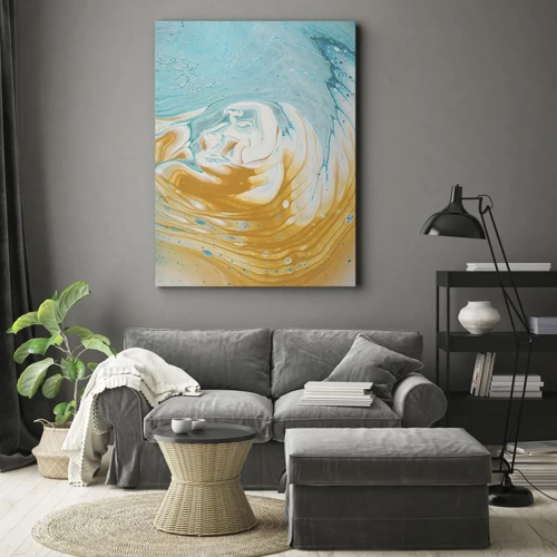 Impression sur toile - Image sur toile - Tourbillon pastel - 50x70 cm