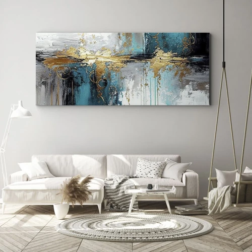 Impression sur toile - Image sur toile - Tout coule - 100x40 cm