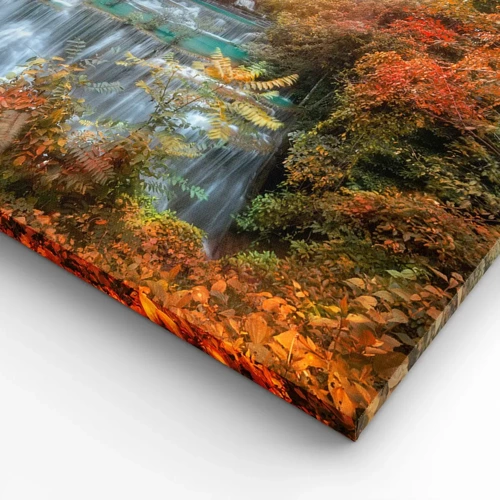 Impression sur toile - Image sur toile - Trésor caché de la forêt - 50x70 cm