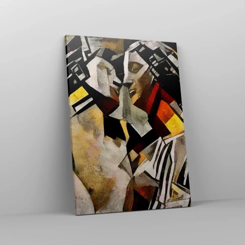 Impression sur toile - Image sur toile - Un baiser sculptural - 50x70 cm