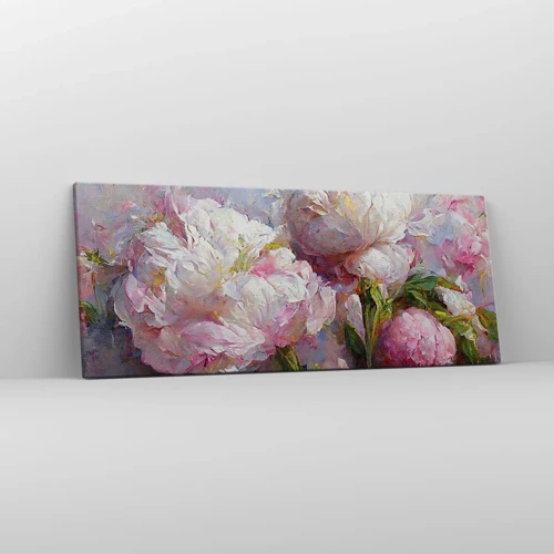 Impression sur toile - Image sur toile - Un bouquet plein de vie - 100x40 cm