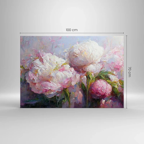 Impression sur toile - Image sur toile - Un bouquet plein de vie - 100x70 cm