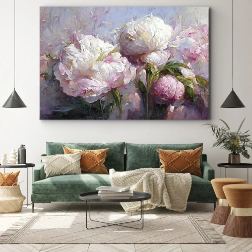 Impression sur toile - Image sur toile - Un bouquet plein de vie - 120x80 cm