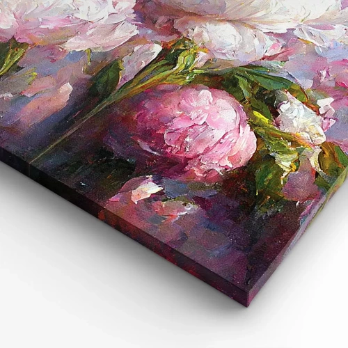 Impression sur toile - Image sur toile - Un bouquet plein de vie - 140x50 cm