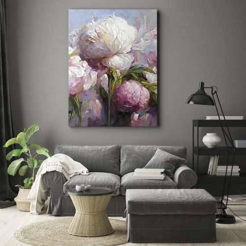 Impression sur toile - Image sur toile - Un bouquet plein de vie - 55x100 cm