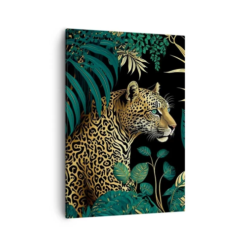 Impression sur toile - Image sur toile - Un hôte dans la jungle - 50x70 cm