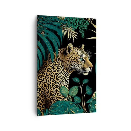 Impression sur toile - Image sur toile - Un hôte dans la jungle - 80x120 cm