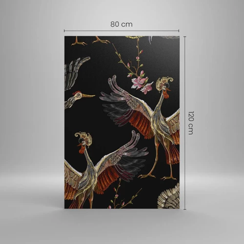 Impression sur toile - Image sur toile - Un oiseau de conte de fées - 80x120 cm