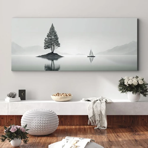 Impression sur toile - Image sur toile - Un rêve somnolent - 100x40 cm