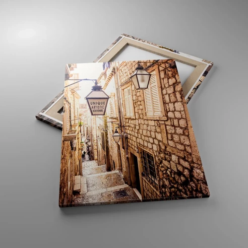 Impression sur toile - Image sur toile - Une charmante ruelle - 50x70 cm