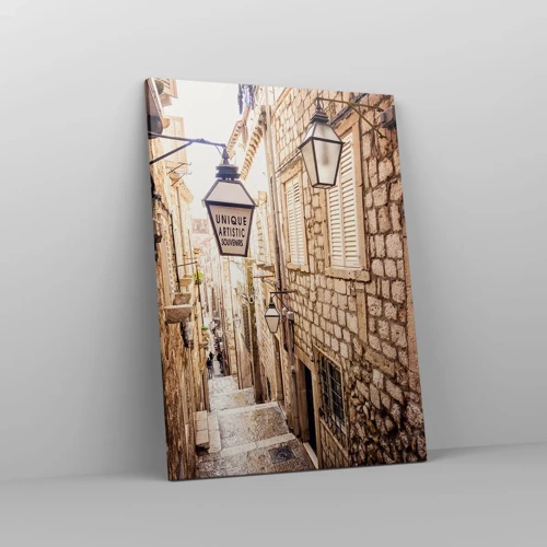 Impression sur toile - Image sur toile - Une charmante ruelle - 50x70 cm